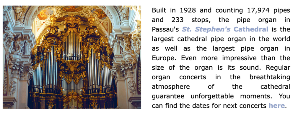 Domorgel des St. Stephan Doms