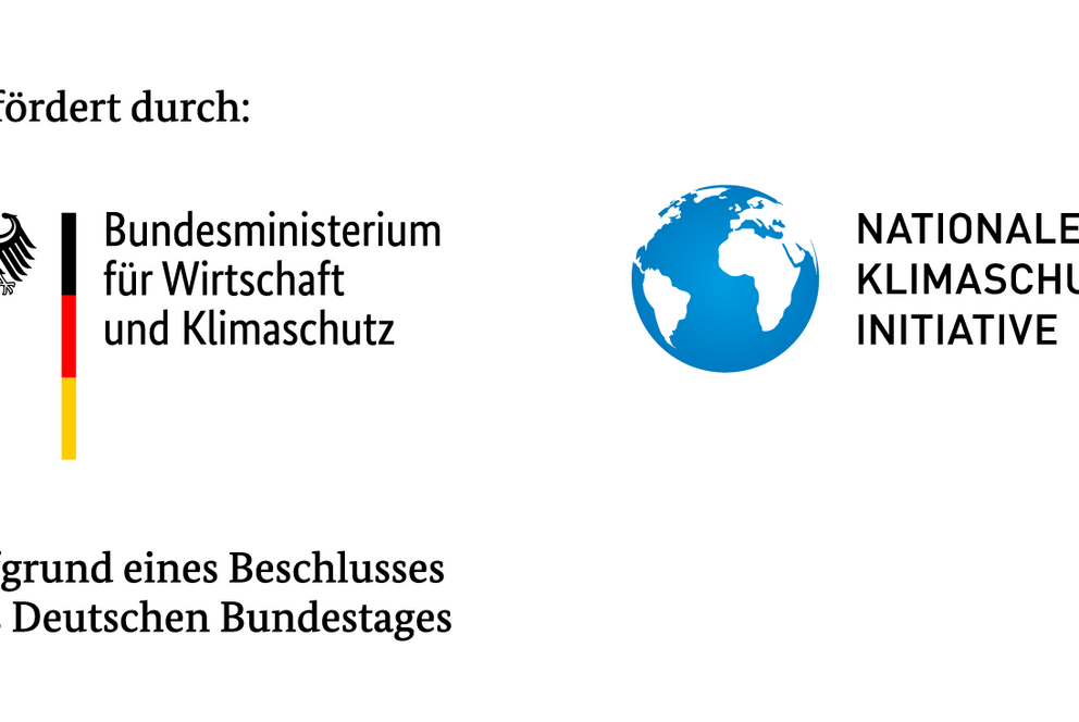 Bild: Logo Bundesministerium für Wirtschaft und Klimaschutz und Nationale Klimaschutz Initative