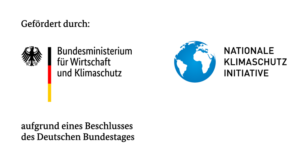 Bild: Logo Bundesministerium für Wirtschaft und Klimaschutz und Nationale Klimaschutz Initative