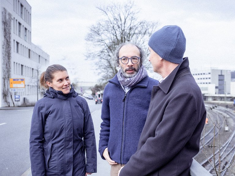 Dr. Katharina Werner, Dr. Gianluca Grimalda und Professor Graf Lambsdorff 