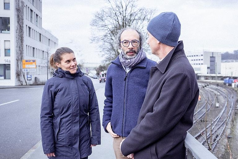 Dr. Katharina Werner, Dr. Gianluca Grimalda und Professor Graf Lambsdorff 