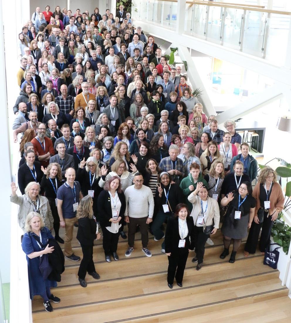 Die Teilnehmenden an der ETEN-Konferenz 2024 an der NHL Stenden in Leeuwarden, Niederlande; Foto: ETEN 
