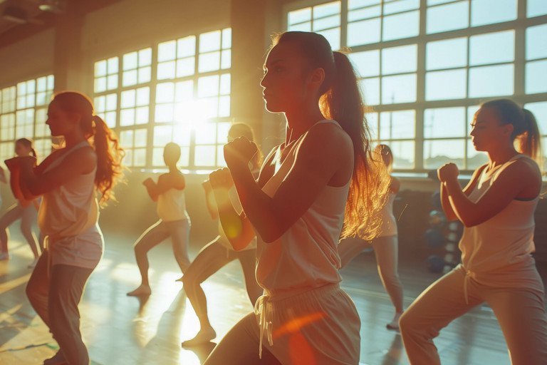 Frauen beim Selbstverteidungstraining