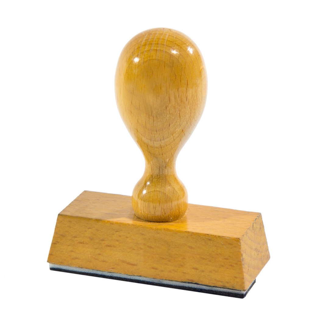 Dekorativbild: Stempel