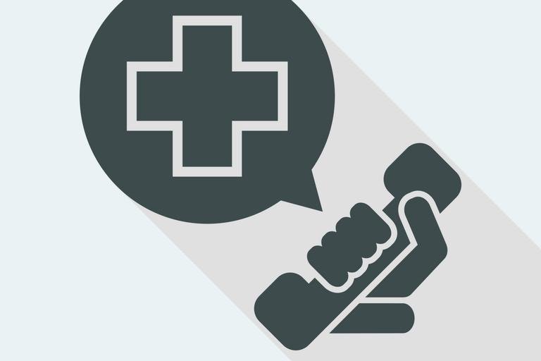 Dekoratives Bild der Kachel 'Notfallmanagement'