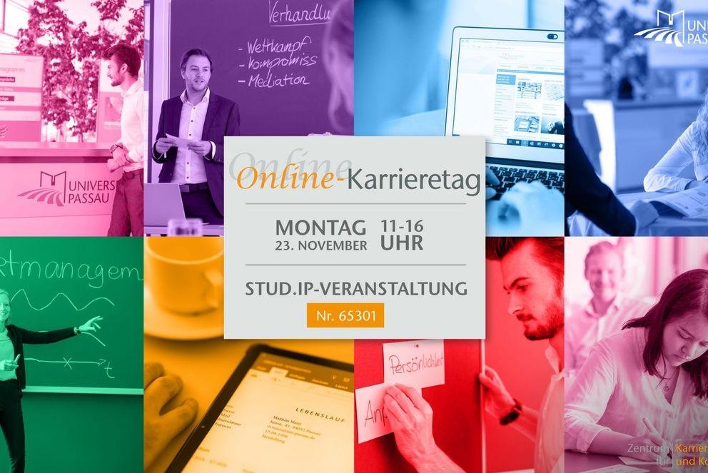 Ein Collage-Banner zur Karrieremesse