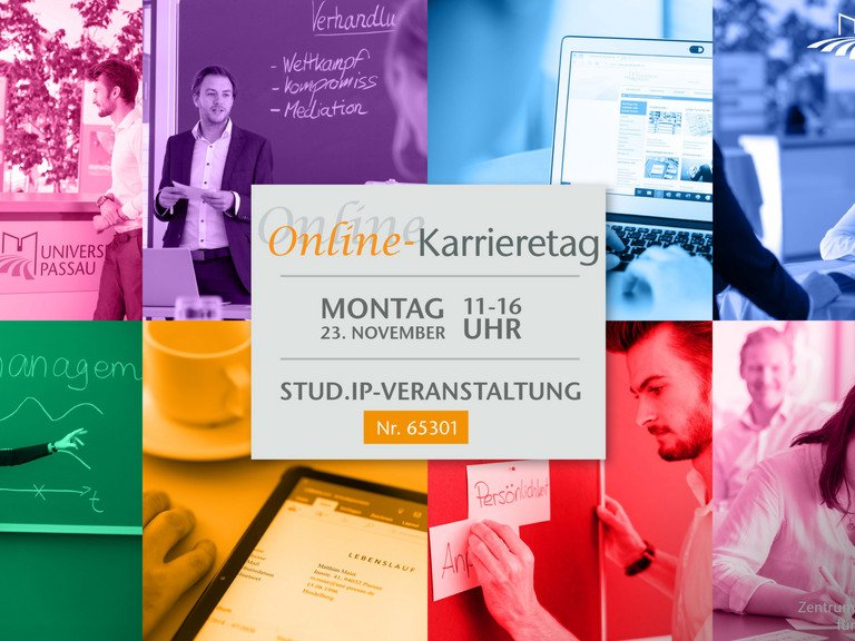 Ein Collage-Banner zur Karrieremesse