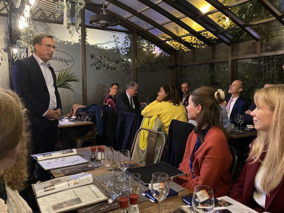 Treffen mit Alumni der Universität Passau