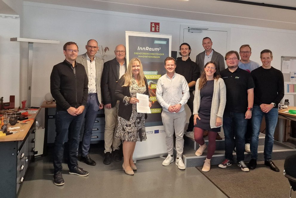 Das Projekt InnRaum³ wird zur Freude der Beteiligten fortgesetzt; Foto: Raiffeisen Techno-Z Schärding