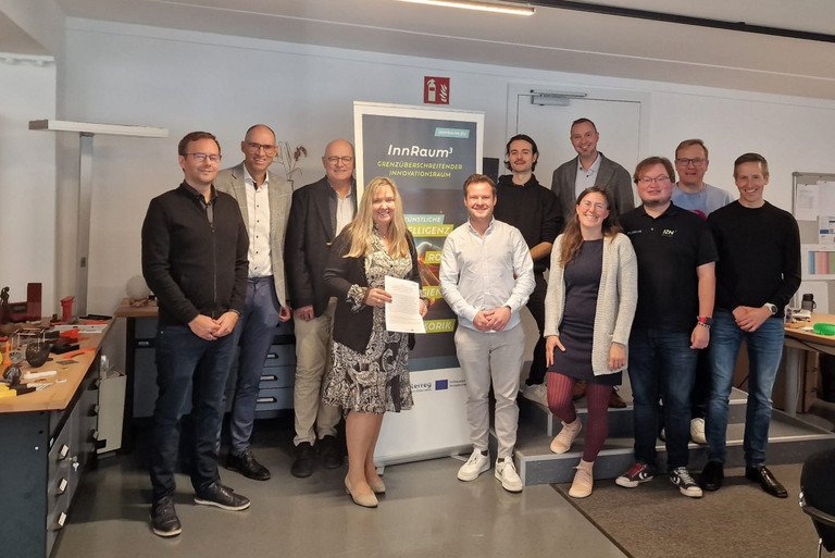Das Projekt InnRaum³ wird zur Freude der Beteiligten fortgesetzt; Foto: Raiffeisen Techno-Z Schärding