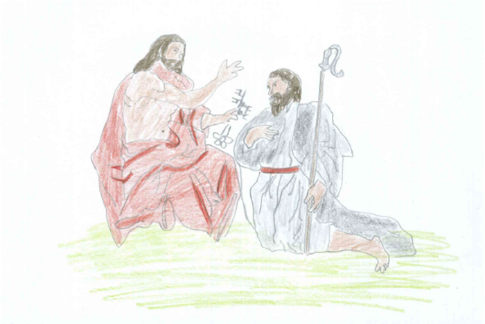 Mk 16,13-20: Schl&uuml;ssel&uuml;bergabe an Petrus