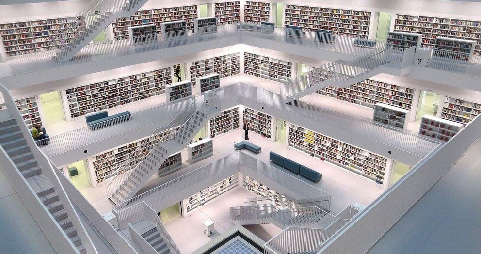 Stuttgart library: a multi-level system Stuttgart library: a multi-level system