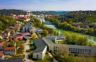 Luftbildaufnahme Campus