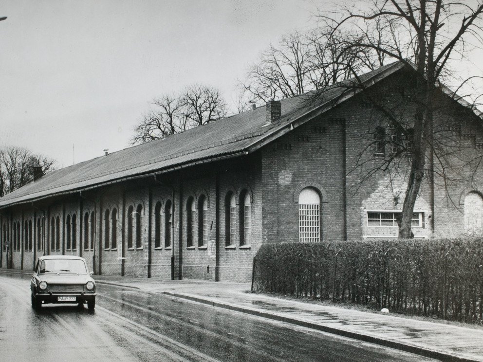 Historisches Bild der Innsteg-Aula