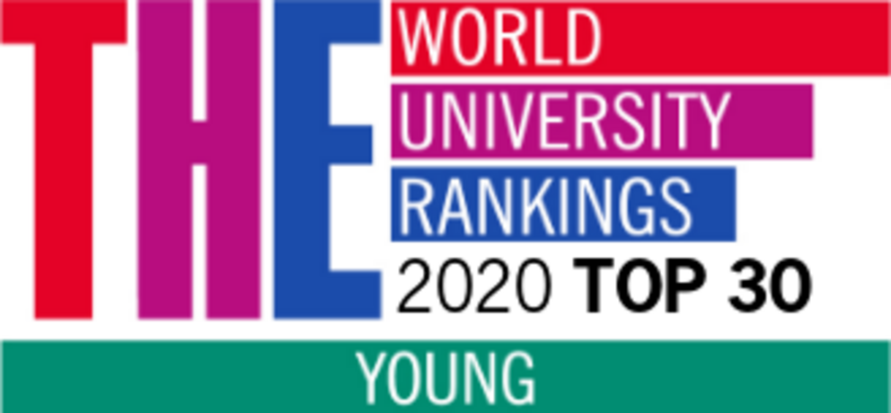 THE Young University Ranking Top 30 Logo von THE Young University Ranking Top 30