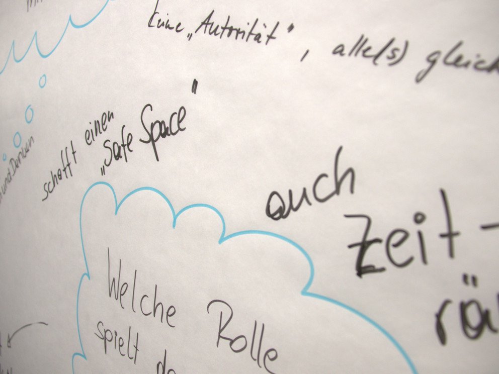 Plakat mit Gedanken zum MakerSpace