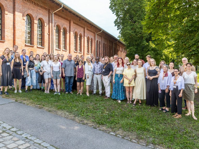 Teilnehmende der Summer School f&uuml;r Lehramtsstudierende an der Universit&auml;t Passau; Foto: Florian Stelzer
