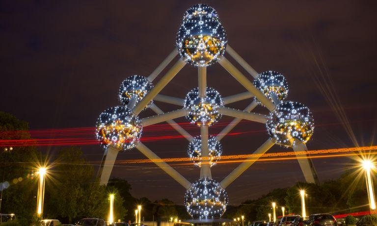 Das Atomium in Brüssel