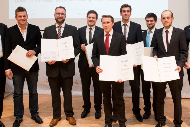 Preistr&auml;gerinnen und Preistr&auml;ger Campusfest 