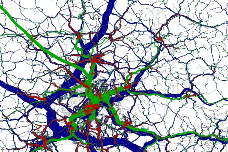 BMBF-Projekt SynphOnie Mathematisches Modell fr nachhaltigere Verkehrsnetze