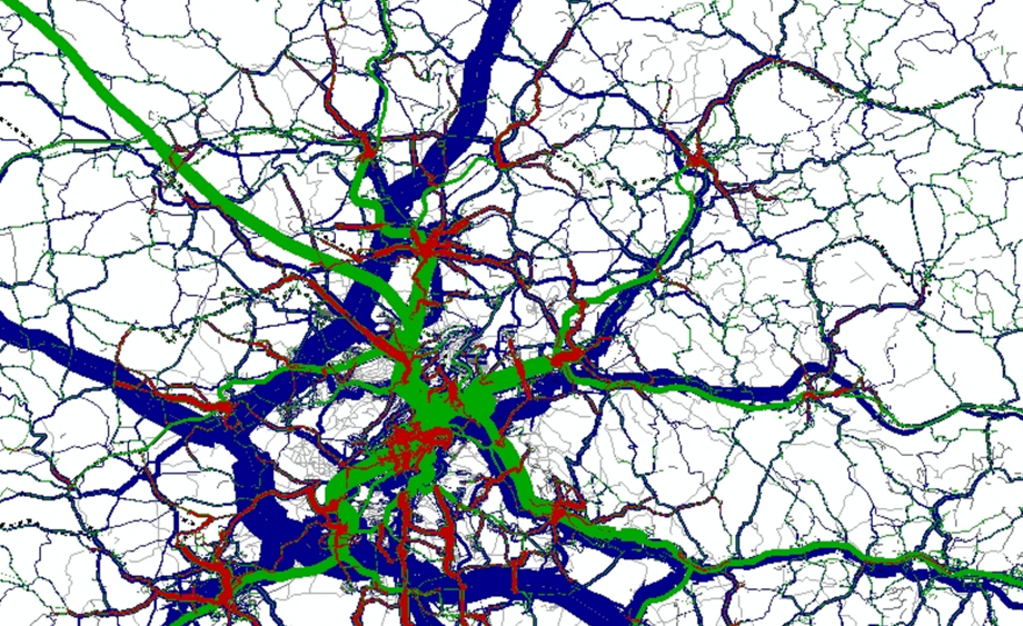 BMBF-Projekt SynphOnie: Mathematisches Modell für nachhaltigere Verkehrsnetze