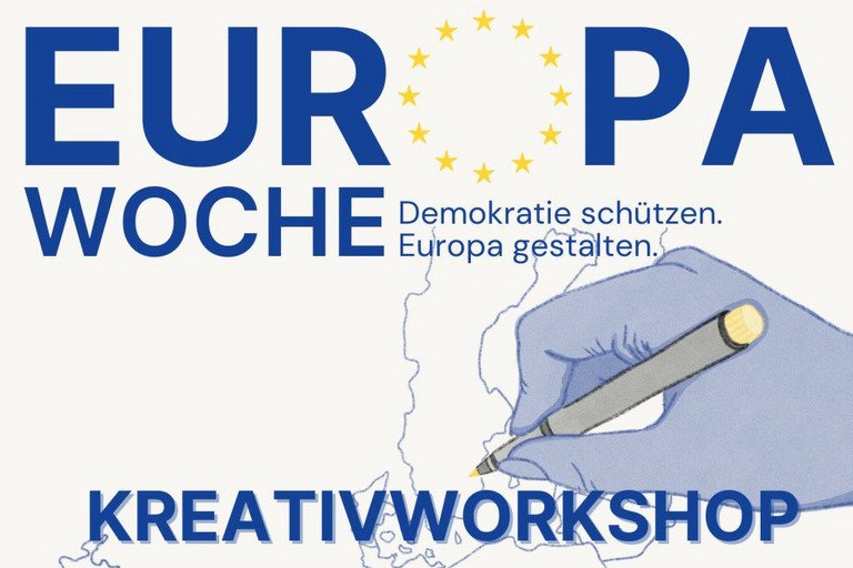 Dekoratives Bild der Kachel 'Wir sind Europa am 07.05.2025'
