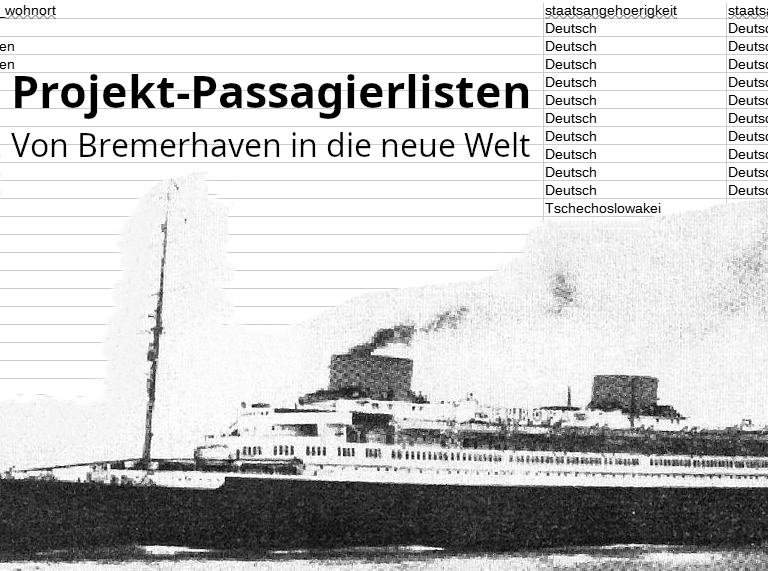 Passagierlisten