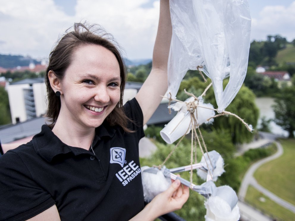 Egg-Drop-Contest der Hochschulgruppe IEEE
