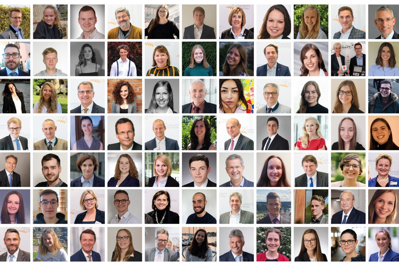 Gruppenbild Deutschlandstipendiat*Innen und F&ouml;rder*Innen 2020