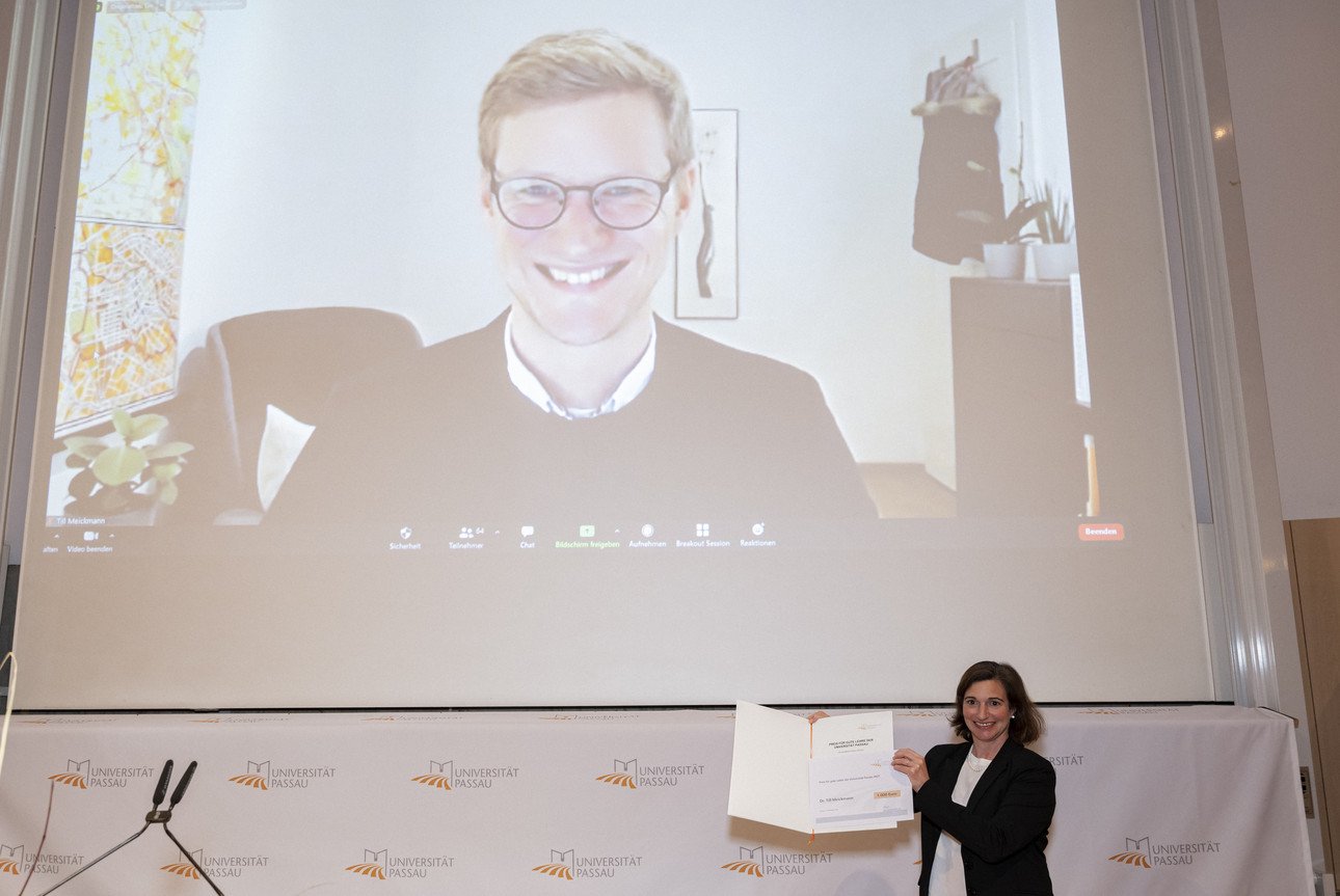 Prof. Dr.&nbsp;Bettina Noltenius und Dr. Till Meickmann