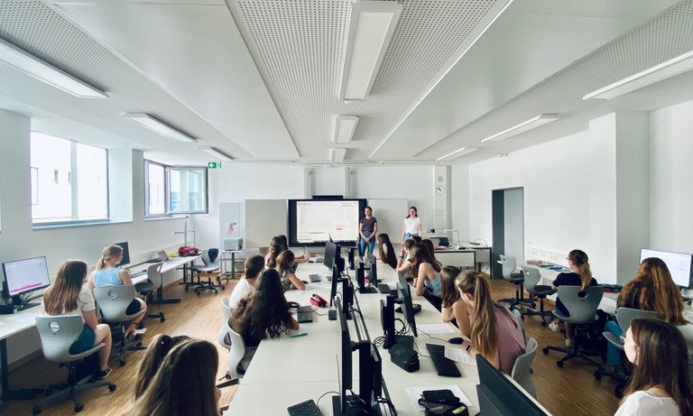 IT Workshop at a school