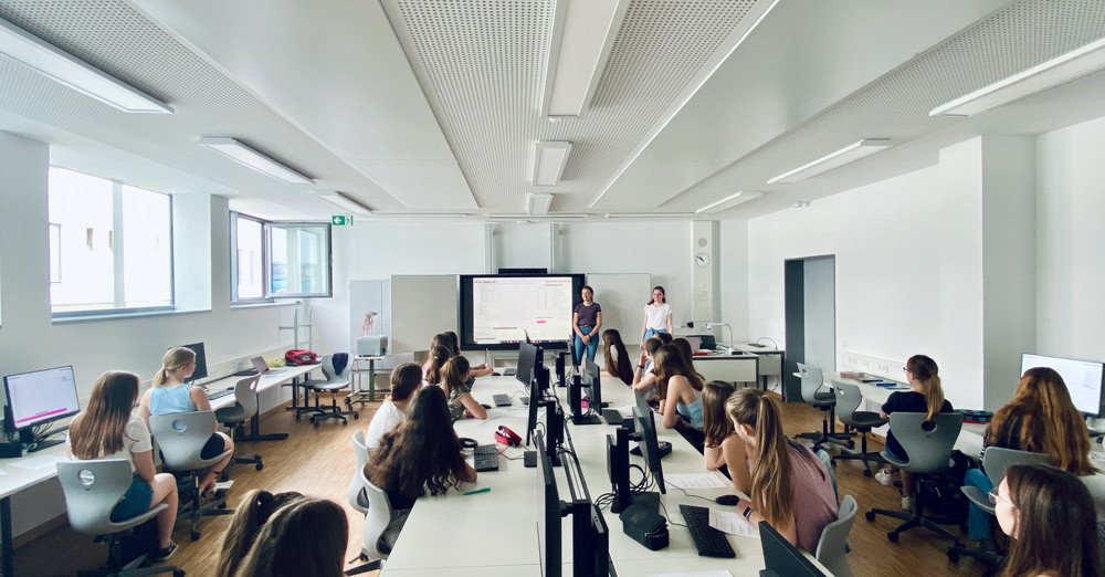 IT Workshop at a school