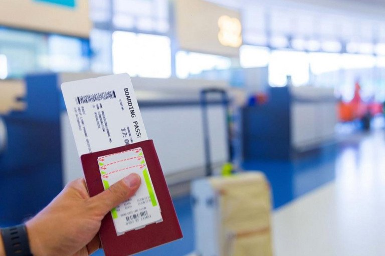 Dekoratives Bild der Kachel 'Visum  Aufenthaltsshyerlaubnis '