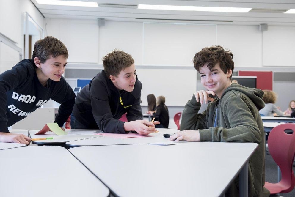 Schüler an der Universität Passau