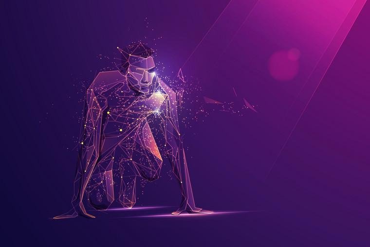 Human body graphic designed