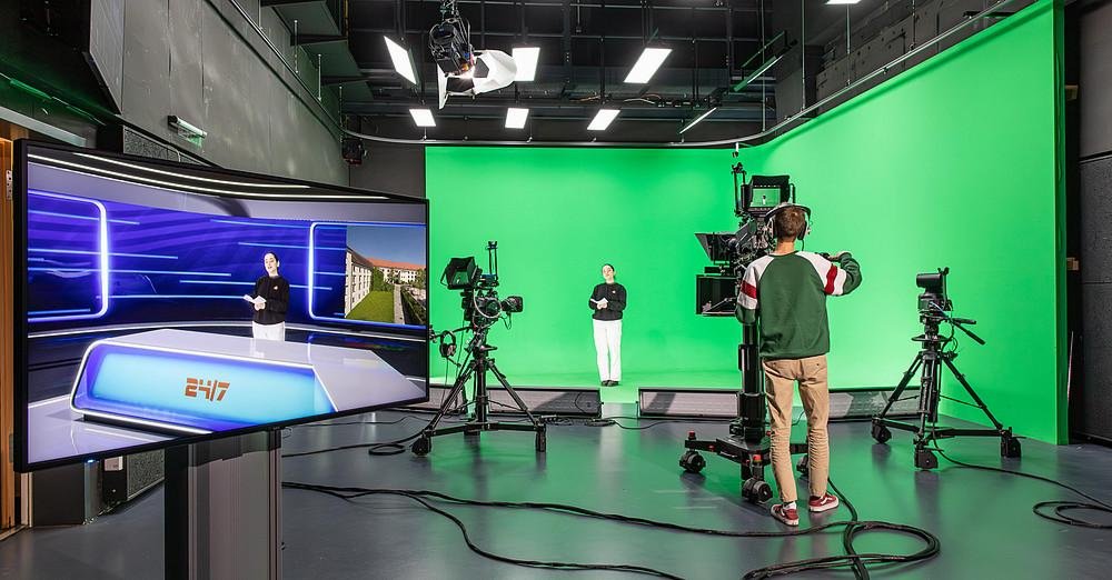 Das neue TV-Studio