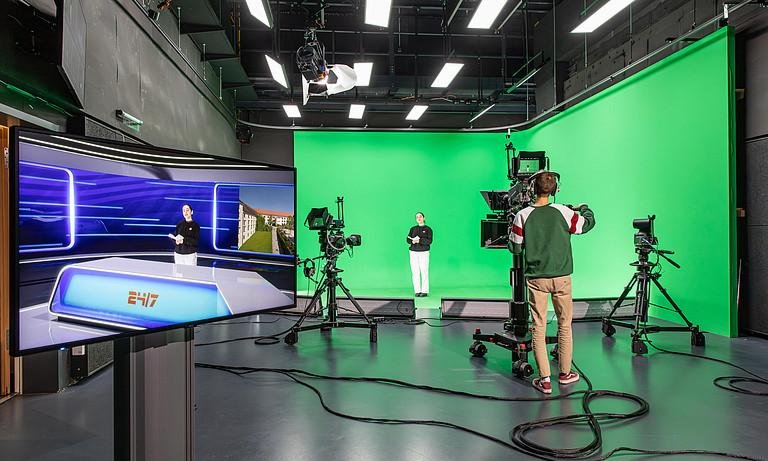 Das neue TV-Studio