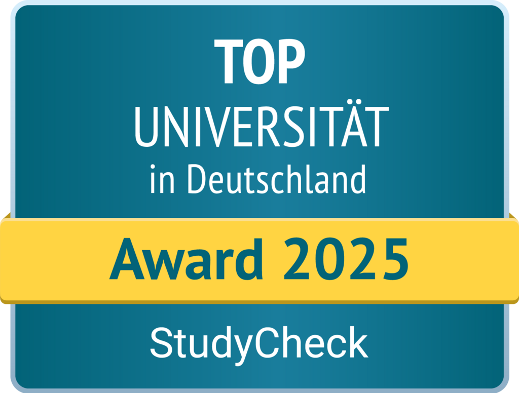 Top University 2025 Award - Studycheck