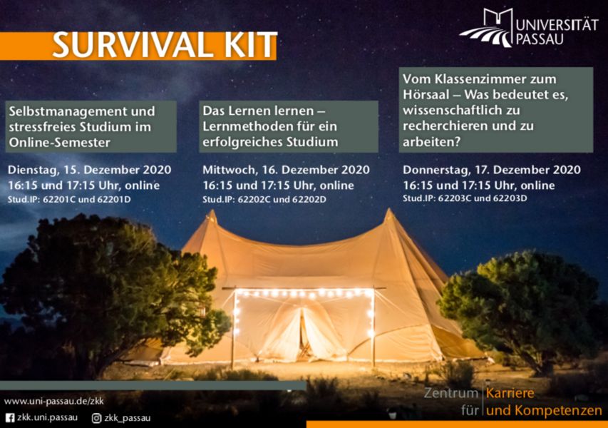Survival Kit des ZKK