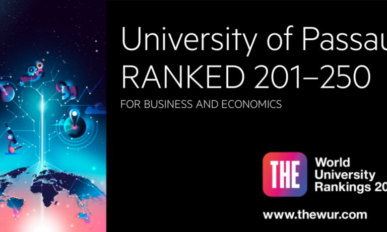 University of Passau - Ranked 201-250 for Business and Economics - Times Higher Education World University Rankings 2023