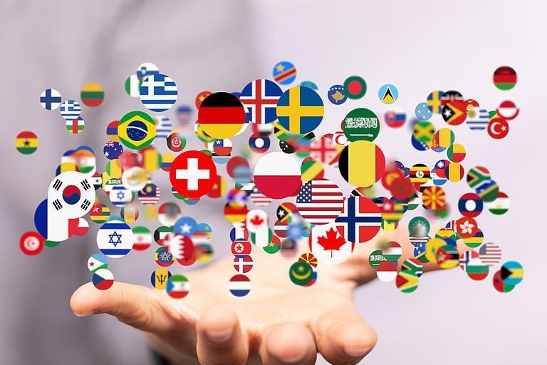 Dekoratives Bild der Kachel 'Internationales'