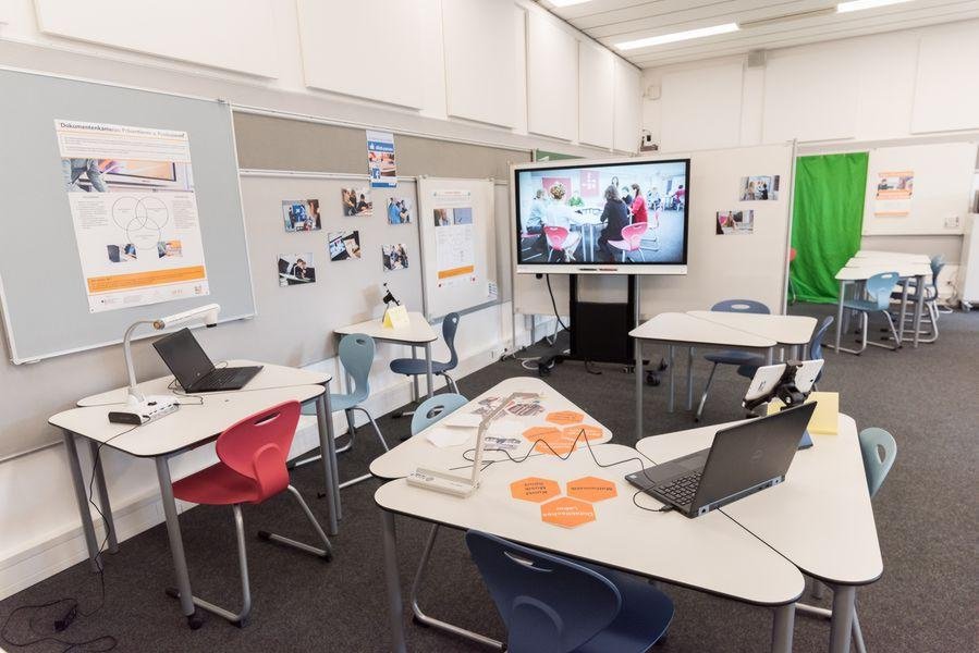 Im Klassenzimmer der Zukunft, Foto: Universität Passau