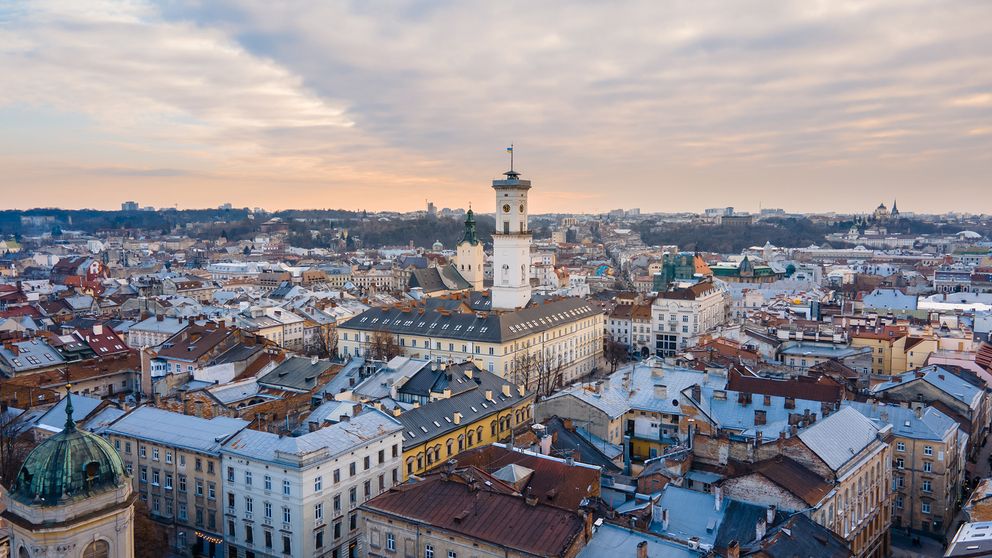 Lviv, city in western Ukraine, near the Polish border. Photo: Adobe Stock
