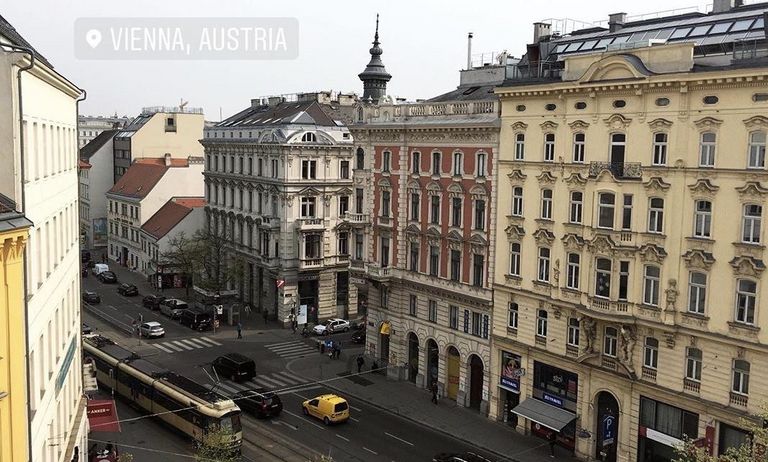 Stadtbild von Wien, Österreich