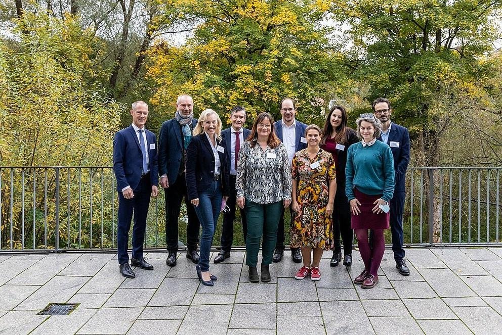 Kooperationspartner:innen der Regierung von Niederbayern, der Universität Passau und der KPH Wien/ Krems. Foto: Florian Stelzner, Universität Passau 