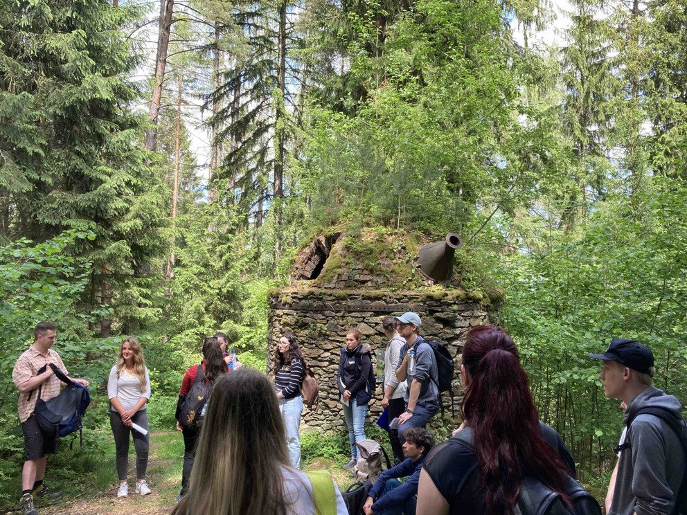 Fotos aus der deutsch-tschechischen Exkursion am 2. Juni 2022