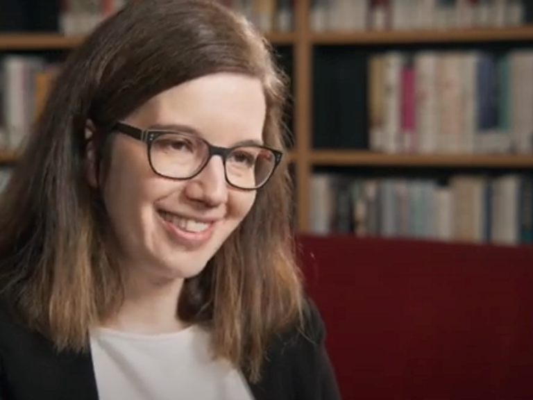 Hannah Schmid-Petri, Professorin für Wissenschaftskommunikation, war zu Gast in der DFG-Video-Reihe "Ausgelotet".