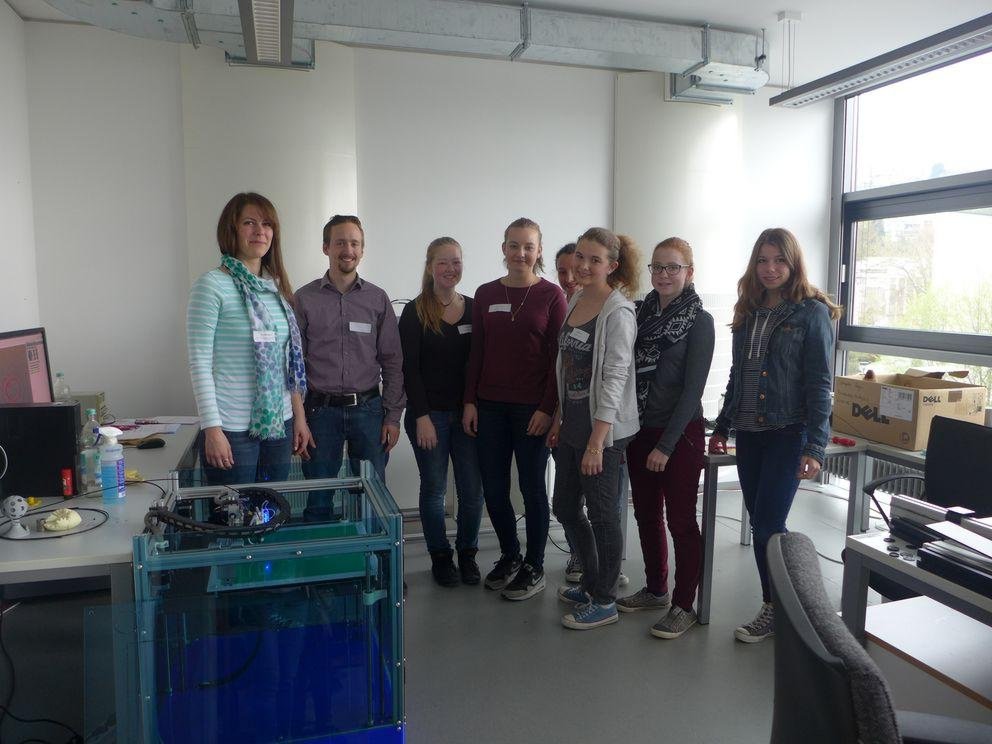 3D-Druck zum Girls`Day 2015 3D-Druck zum Girls`Day 2015