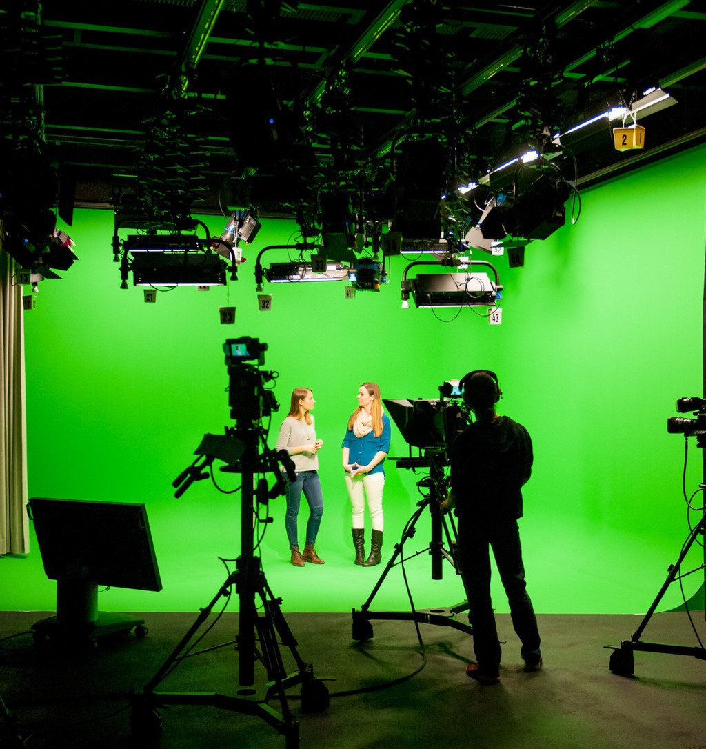Dekorationsbild Medienstudio