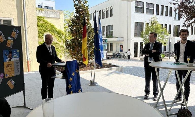 Kaspar Sammer, Geschäftsführer der Euregio. Foto: Universität Passau/Nicola Jacobi 